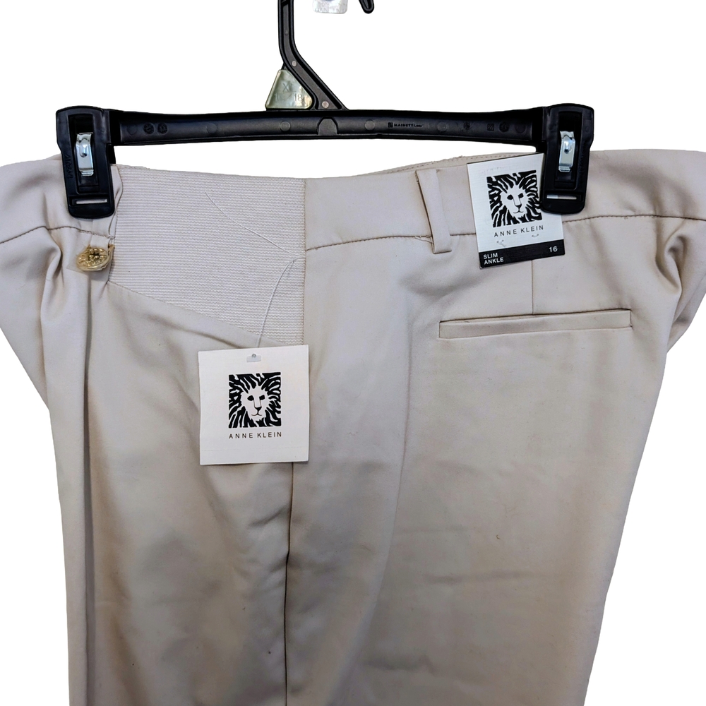 Anne Klein Men's Cream Pants